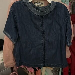 Denim dress for baby girl
